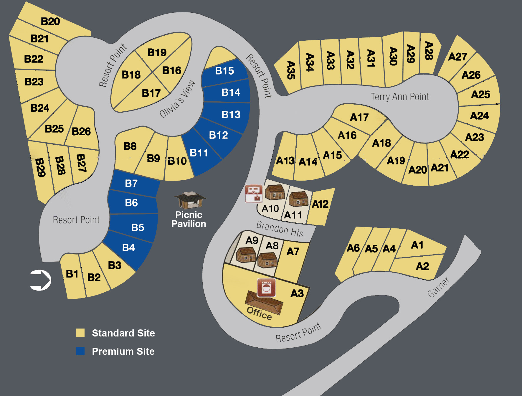 Foot of the Rockies Site Map